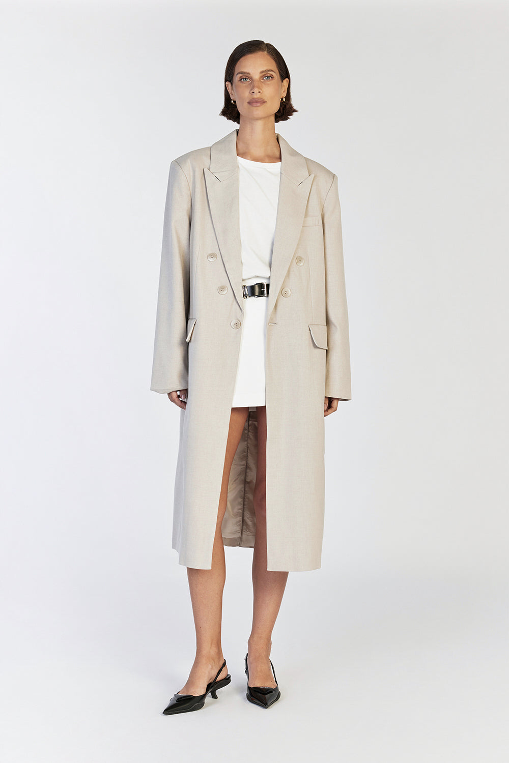 Harley Stone Oversized Wool Suit Coat