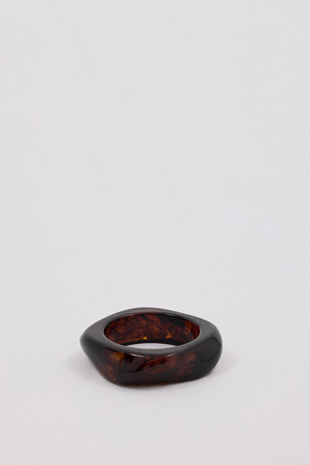 Noah The Label Dark Brown Resin Bangle – Lightweight & Versatile