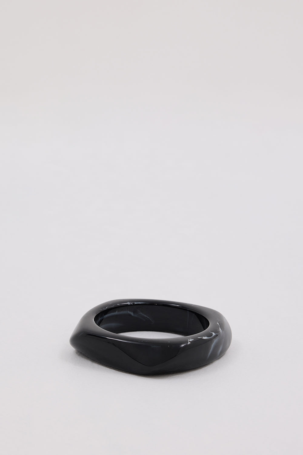 Noah The Label Black Resin Bangle Bracelet – Lightweight & Versatile