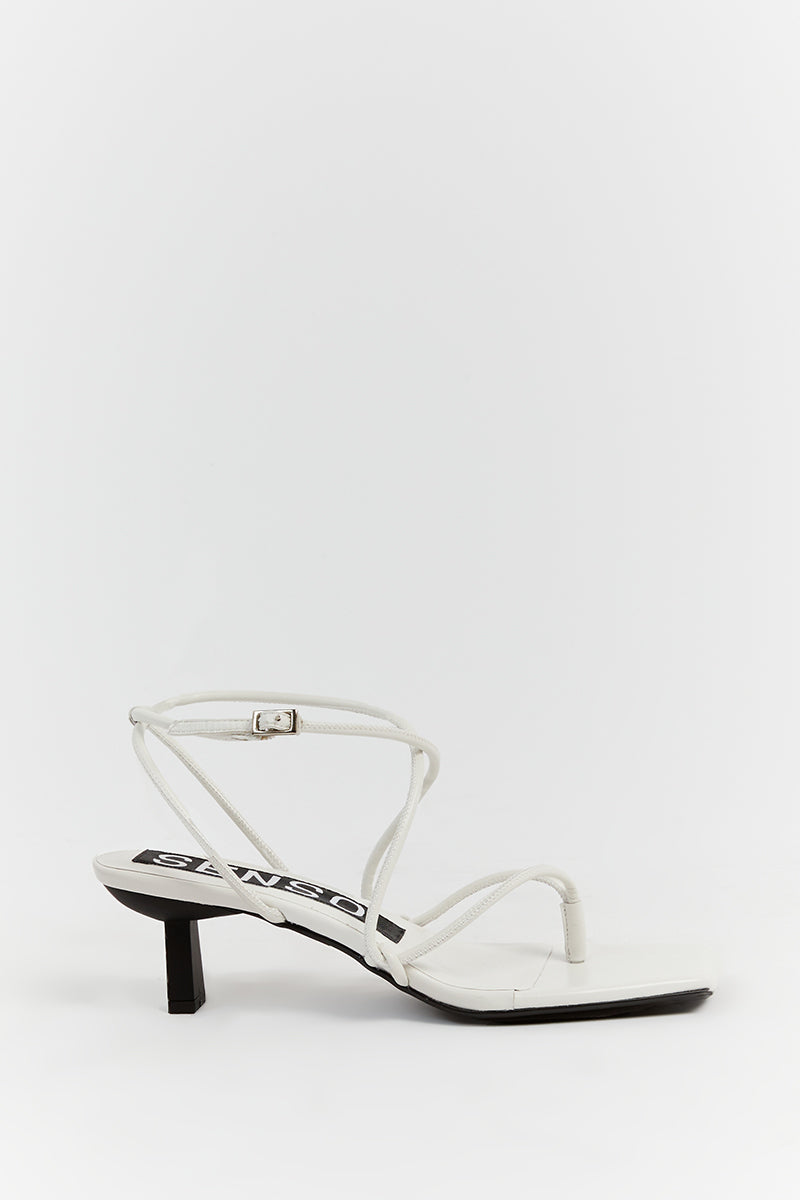 SENSO WELLA Ice Leather Stiletto Heels with Straps