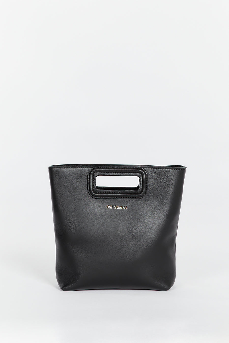 DOF Studios Nero Leather Bucket Bag with Adjustable Strap