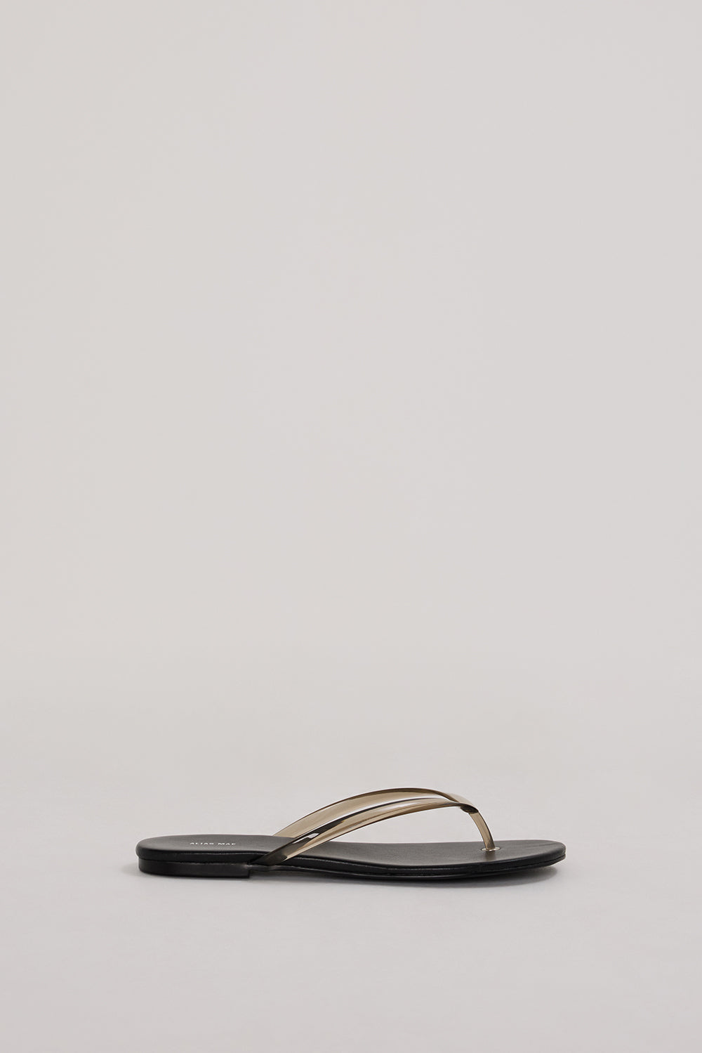 Alias Mae Henry Black Jelly Thong Sandals
