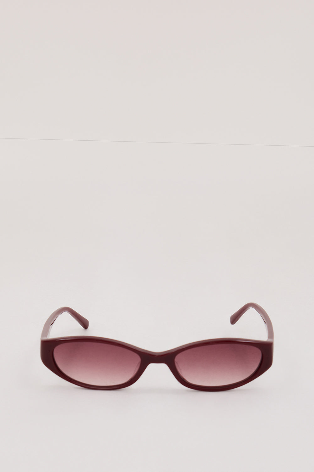 Shevoke Silon Maroon Acetate Sunglasses with UV Protection