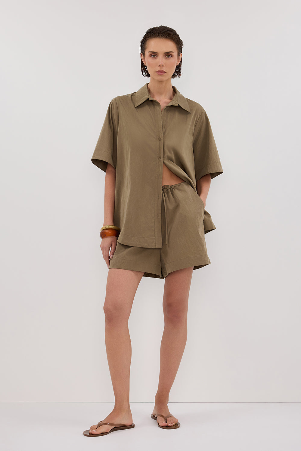 Amara Modal Blend Relaxed Shorts with Drawstring Waist