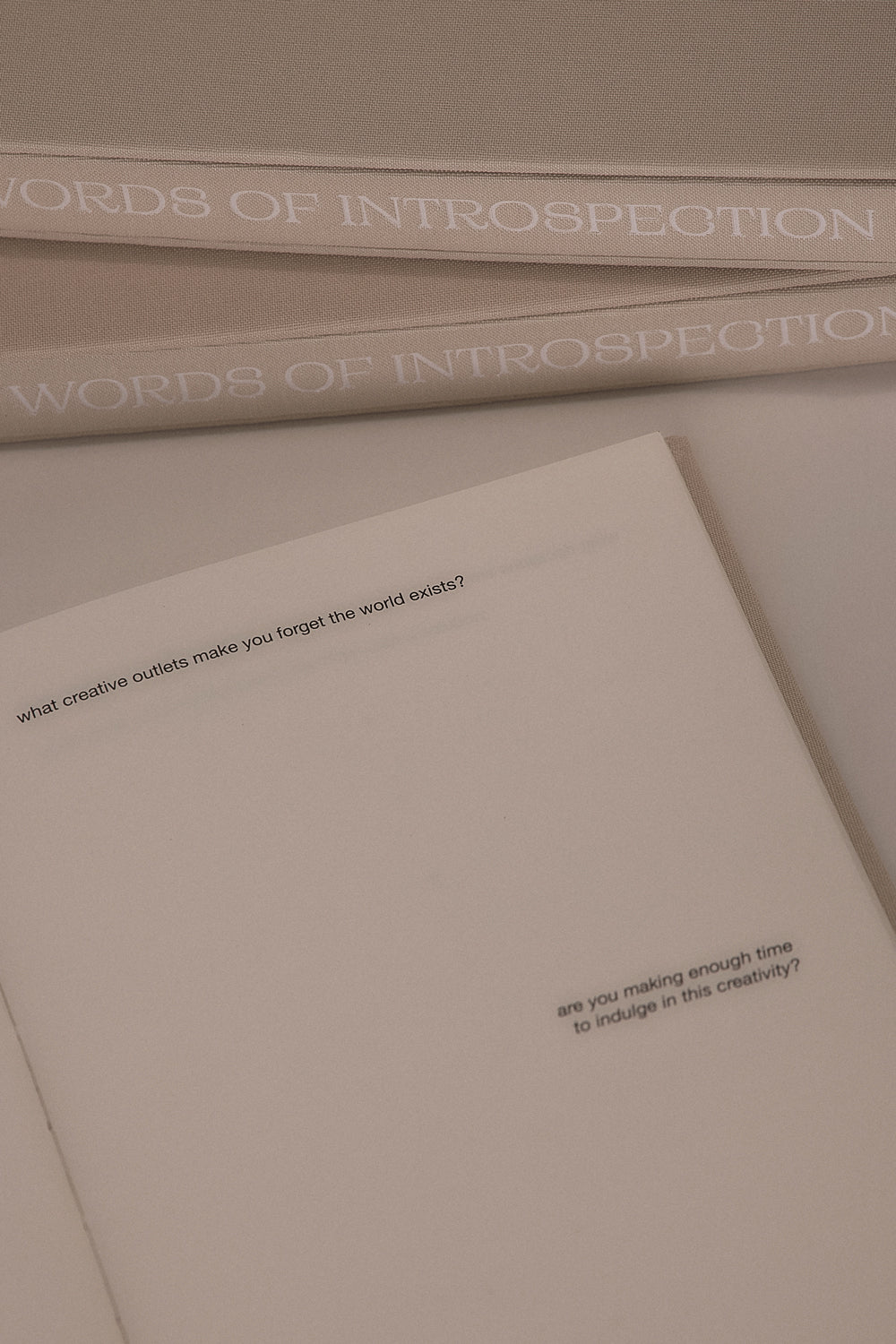 WOI Cream Journal for Self-Reflection & Introspection