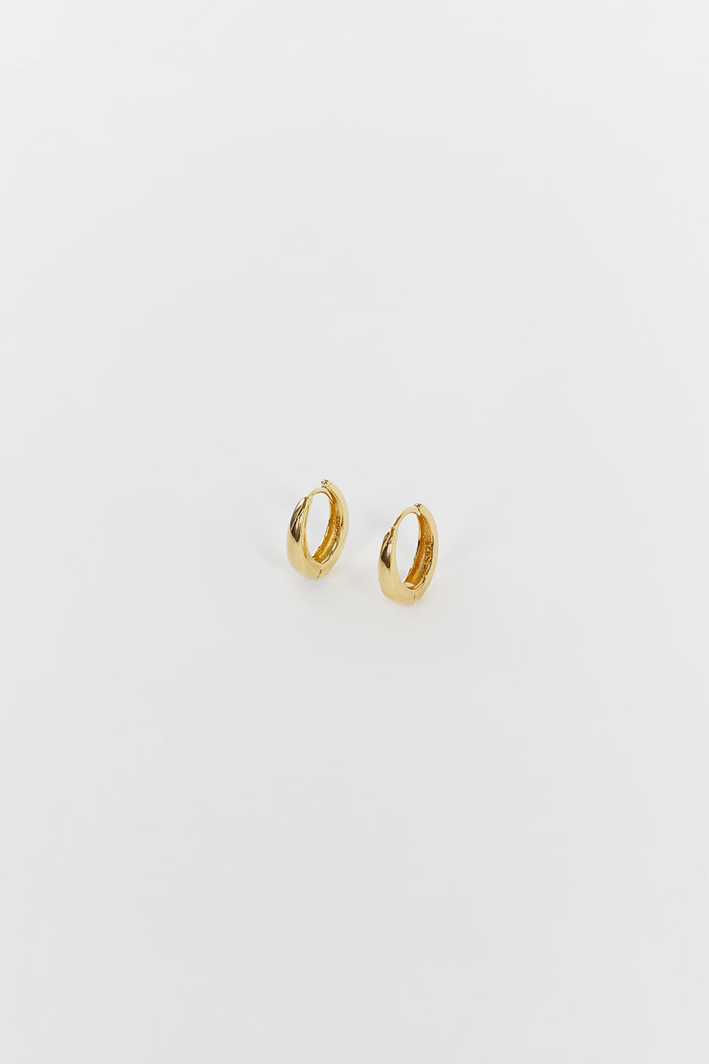Valentine's Gold Plated Positano Mini Hoop Earrings
