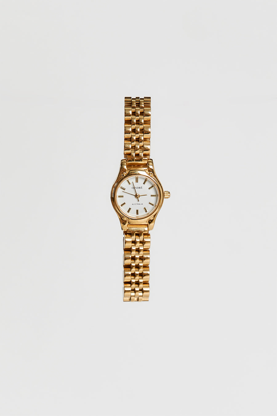 Cendre Isobel White & Gold Plated Women's Watch
