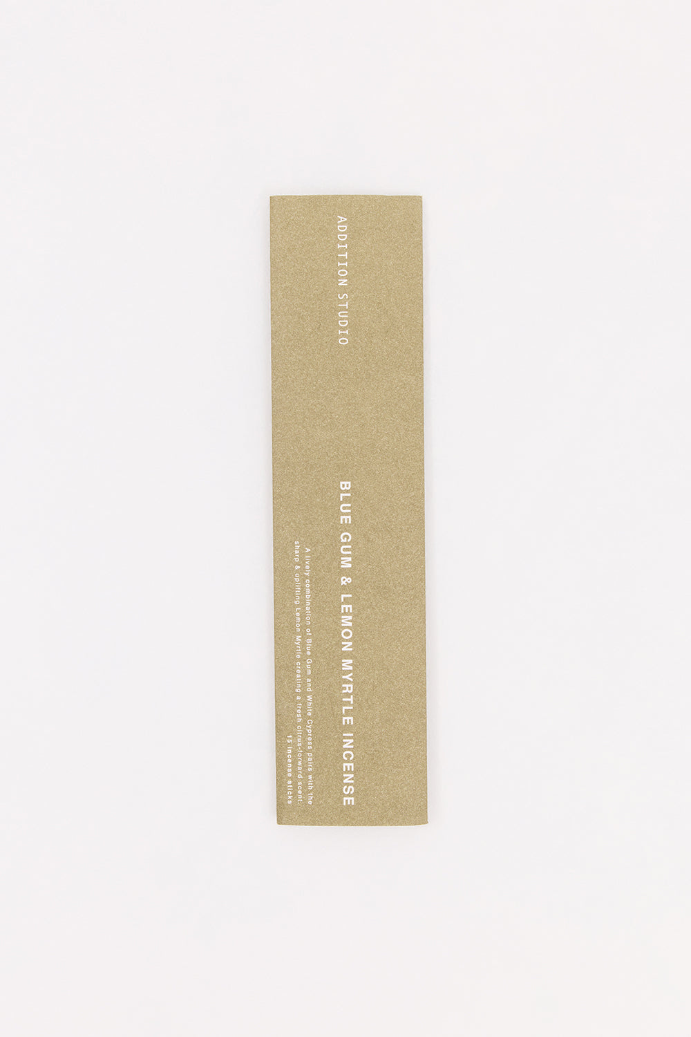 Addition Studio Blue Gum Lemon Incense Sticks - Uplifting Aromatherapy