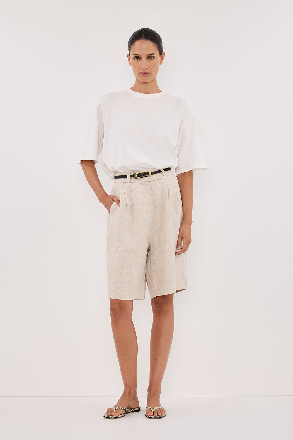 DISSH Signature Cotton T-Shirt - Relaxed Fit Crew Neck Tee