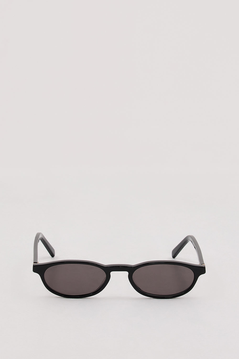 Velvet Canyon Black Voyageuse Oval Sunglasses with UV Protection